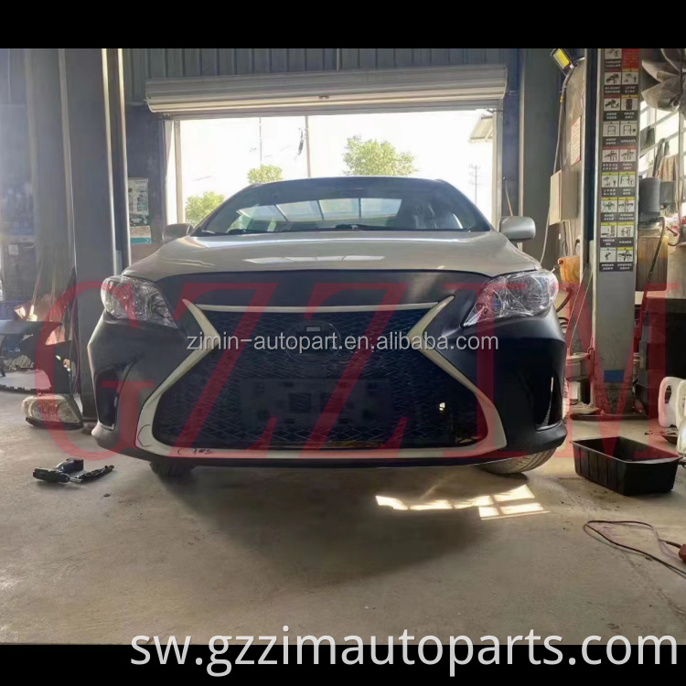 Mbele na Nyuma na Upande wa Bodykit ya Cor-Llla 2006-2013 Uboreshaji kwa Mtindo wa LX